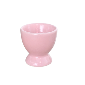 Ceramica rosa Grey <span class=keywords><strong>Egg</strong></span> Cup Color glassa porta uovo personalizzato Logo con incisione Laser speciale tazza a forma di uovo - Product Image 5