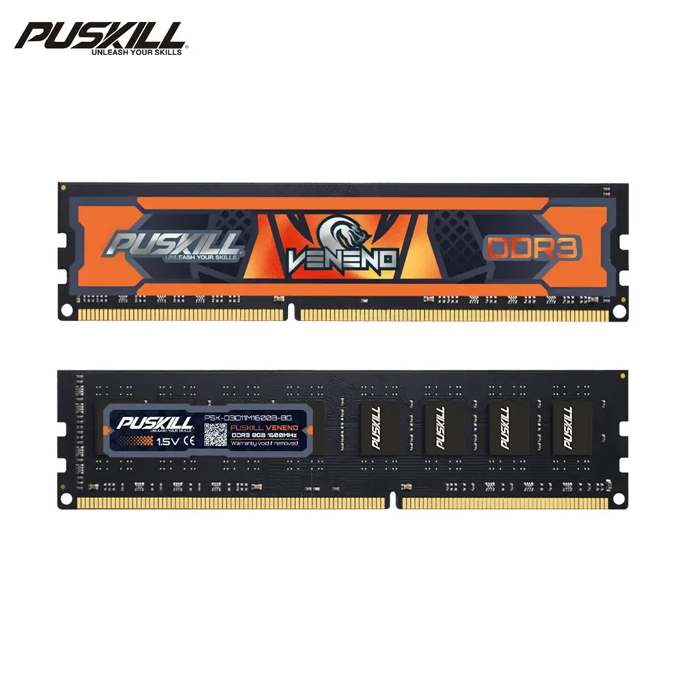 Pièces d'ordinateur de bureau en gros PC3 RAM pour DDR3 8G 1600mhz