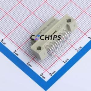 9001-38121C00A DIN41612 Connector Bent Lead Through Hole,P=2.54mm Connector 12P 2 2.54mm Right Angle Insert - Product Image 2