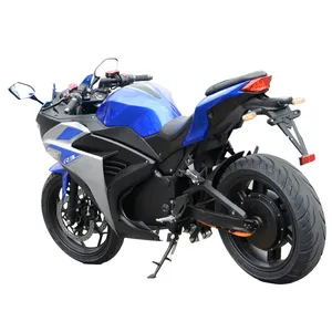 批发可定制可选彩色全尺寸电动摩托车防水超级运动电动摩托车