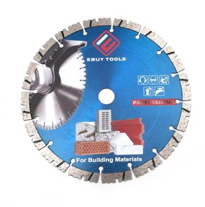 Hoja de corte circular de producción profesional hoja de sierra de diamante Turbo segmentada para baldosas de mármol de granito de hormigón - Product Image 1