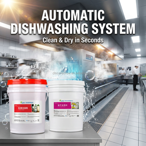 Detergente Natural Ecológico para <span class=keywords><strong>Lavavajillas</strong></span> Automático, Uso Comercial para Hoteles y Restaurantes, Fórmula Alcalina que Elimina la Grasa - Product Image 2