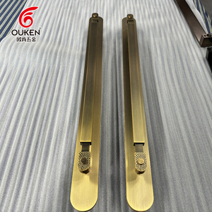 H loại cổ điển thương mại cửa kính tuôn ra kéo xử lý cho cửa trượt vàng cửa chính xử lý - Product Image 5