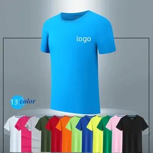 중국 프로모션 유니섹스 도매 주문 티셔츠 로고가없는 브랜드 가지 색상 영국 사이즈 티셔츠