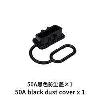Kit de connecteurs Anderson FENBAI 50 ampères, connecteur rapide pour batterie, déconnexion rapide, connecteur d'alimentation 6-12 AWG avec capuchon anti-poussière pour treuil automobile