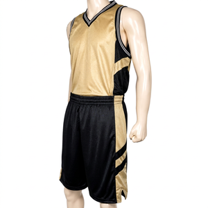 Ensemble de maillots de basket-ball unisexe pour la ville, taille plus, séchage rapide, respirant, antibactérien, anti-UV, 100% polyester, impression numérique personnalisée - Product Image 1