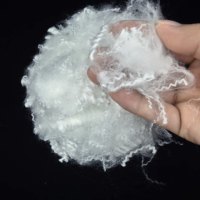 Fibre vierge blanche 4D 51mm Lmf As Low Melt Fiber 2dx51m Low Melting Fiber