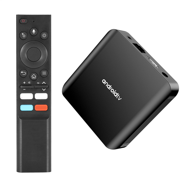 TV98 ATV Plus H313 Quad Core Android 14 Smart TV Box 16G 4K with BT Voice Remote