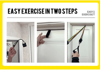 Ensemble de 11 bandes de résistance en latex avec poignées pour l'entraînement musculaire, la remise en forme à domicile et l'entraînement portable, accessoires de fitness