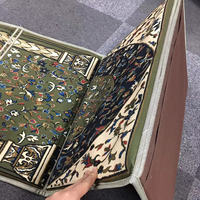 Haute qualité nouveau Design tapis de prière musulman tapis de couloir tapis Sejadah tapis de prière avec dossier