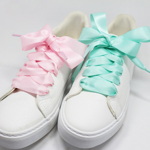 [12] Lacci per Scarpe in Raso alla Moda, Piatti, Larghi 2 cm, Lunghi 1,2 m per Sneakers, Scarpe Casual e in Pelle, Vendita Diretta dalla Fabbrica - Product Image 4