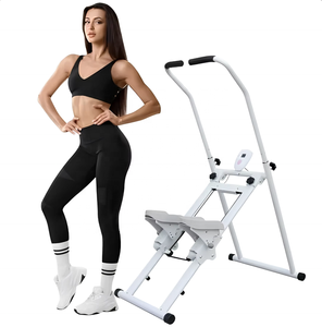 Steppeur à hauteur réglable avec poignée, simulateur de montée verticale pour la maison, la salle de sport, l'exercice cardio et la remise en forme - Product Image 2