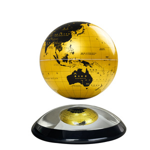 Globo Terráqueo Magnético Giratorio de Plástico Ecológico Moderno, Decoración Educativa para Sala de Estar - Product Image 1