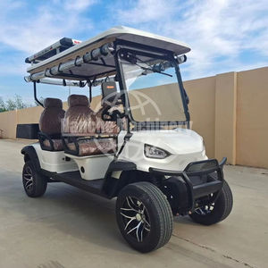 Meilleur mini chariot de golf de luxe 72V 2 places tout-terrain de fabrication chinoise avec cadre en aluminium pare-chocs à essence électroniques - Product Image 1