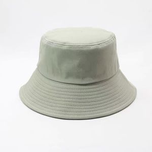 หมวกบักเก็ต ยูนิเซ็กส์ สีพื้น ระบายอากาศได้ดี กันแดด สี่ฤดู สไตล์ญี่ปุ่น ชุดลำลอง - Product Image 1