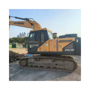 Excavadora de Orugas Mediana Hyundai 215VS Usada de Alta Calidad, 21 Toneladas, 110kw, Gran Potencia, Motor Original, Caja de Cambios y Bomba Duraderas - Product Image 1