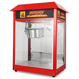 <span class=keywords><strong>Machine</strong></span> <span class=keywords><strong>à</strong></span> Popcorn Commerciale 1600W, Appareil Électrique Rétro pour Popcorn, Idéal pour Cinéma et Snack-Bar - Product Image 1