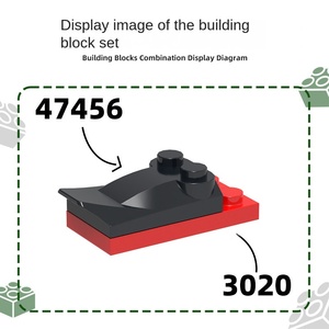 Bloques de Construcción de Partículas Pequeñas Exclusivos de Wangge, Piezas de Ensamblaje 3020, Tipo Corto, 8 Orificios, Accesorios para Juguetes - Product Image 3