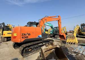 รถขุดไฮดรอลิกแบบตีนตะขาบขนาดกลางมือสอง Hitachi ZX130-5A 13 ตัน พร้อมเครื่องยนต์ Isuzu ความจุบุ้งกี๋ 0.5 ลบ.ม. ใช้งาน 0-2000 ชั่วโมง - Product Image 6