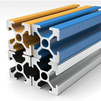 Profilé en aluminium standard européen 2020, tube carré anodisé 6063-T5, cadre d'imprimante 3D personnalisé, usinage CNC pour la fabrication