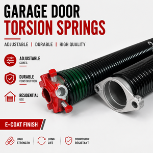 Motor para Puerta Enrollable Residential Adjustable Garage <b>Door</b> Torsion <b>Spring</b> Durable Garage <b>Door</b> <b>Springs</b> E-Coat - Product Image 1