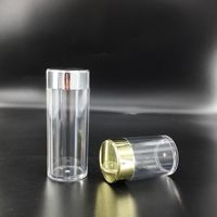 Strength Factory Flacon cosmétique en PS avec bouchon à vis à corps droit électrolytique, 30, 60 et 90 grains, pour échantillonnage