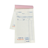 Papier à copier autocopiant à 3 plis Livre de reçus de factures Impression de bon de commande/Bloc de commande en trois exemplaires autocopiant/Formulaires/Livre de chèques d'invités