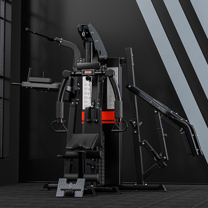 Offre Spéciale – Équipement de Gymnastique Multifonctionnel Unisexe 3 Postes pour la Maison – Outil Polyvalent d'Entraînement de Force et de Fitness pour la Musculation - Product Image 4