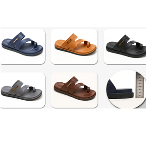 Sandali <span class=keywords><strong>da</strong></span> Spiaggia Estivi <span class=keywords><strong>da</strong></span> <span class=keywords><strong>Uomo</strong></span> in PVC Comodi e Traspiranti, Antiscivolo e Resistenti all'Usura, <span class=keywords><strong>Infradito</strong></span> per Attività all'Aperto - Product Image 4