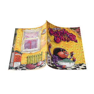 Fábrica de impresión de libros profesionales Impresión de Libros Personalizados Tapa blanda Rústica Colorido Inglés Servicios de impresión de cómics para adultos - Product Image 1