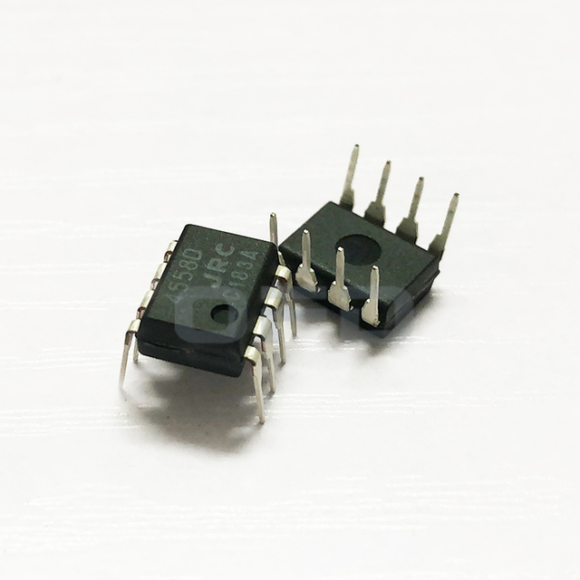 JRC4558D SOP-8 Operational Amplifier IC Electronic Components Integrated Circuit ICs Operational Amplifier IC Chip JRC4558D