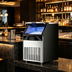 <b>Ice</b> Automate <b>Maker</b> Electric Square 150kg Capacity Home & Commercial Use Stainless Steel Automatic - Product Image 4