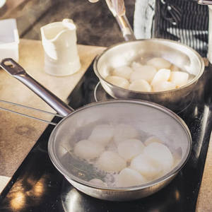 Pabrik produksi S/S 304 Mesh halus percikan layar penjaga minyak alat memasak dapur panci penutup tahan lama pelindung untuk memasak - Product Image 5