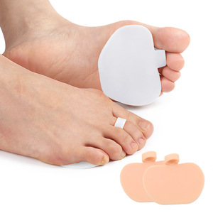 Almohadillas ortopédicas de gel con forma de manzana para el antepié, para <span class=keywords><strong>dedos</strong></span> en martillo, metatarrofas, <span class=keywords><strong>dolor</strong></span> de bola del pie y callosidades. - Product Image 3