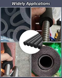 FIRSTFLEX Prix d'usine Tuyaux de construction en <span class=keywords><strong>mousse</strong></span> de caoutchouc <span class=keywords><strong>Isolation</strong></span> thermique et acoustique Tuyaux d'<span class=keywords><strong>isolation</strong></span> en caoutchouc néoprène - Product Image 6