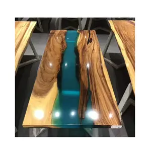 סיטונאי סין מפעל 3d אפוקסי שרף נוזל רפי נהר שולחן למעלה אפוקסי שרף צבע