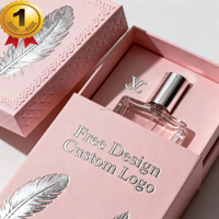 Caja de botella vacía de Perfume de lujo Acabado mate Logotipo personalizado Impreso Reutilizable Ecológico Cartón Cosmético Embalaje de regalo