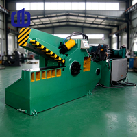 Cizalla Hidráulica Automática CNC para Varillas de Acero - Tope de Longitud Programable, 63-630t, Control PLC para Chatarra de Acero