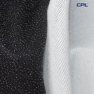 100% Polyester Tissu Tricot Interlignage Fusible Interfaçage Tissé Chaîne Tricoté Tissu pour Vêtements - Product Image 4
