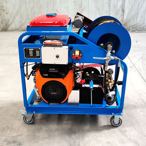 Dongli áp lực cao máy bay phản lực nước sạch 4000psi 200bar 8gpm hệ thống thoát nước unblocking Jetting máy nước thải cống jetter - Product Image 1