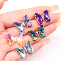 Gaby nouveau piercing de nez printemps grand papillon anneaux de nez en acier inoxydable clous de nez piercing bijoux de corps en gros