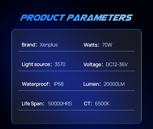 Bombillas led antiniebla para faro delantero de coche y motocicleta, 70W, 20000Lm, 6500K, H4, H7, H11, H13, mi2, <span class=keywords><strong>M1</strong></span>, 9005, 9006, 9007, 9012, U12, gran oferta - Product Image 6