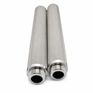 Cartouche filtrante en métal fritté, élément de filtration industriel, cartouche en maille d'acier inoxydable pour la filtration de processus - Product Image 2