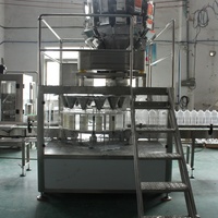 Ligne de production rotative multi-têtes pour perles parfumées automatiques, remplissage de savon liquide, haute précision, bouteilles en plastique, verre, produits chimiques, moteur
