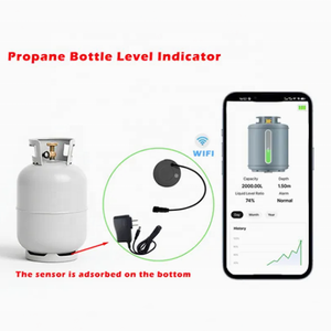 เครื่องวัดระดับอัลตราโซนิกแบบไร้สัมผัส LPG2412-ESP สำหรับถังแก๊ส LPG โพรเพน และถังน้ำ ใช้ในบ้าน - Product Image 3