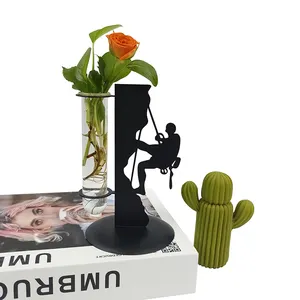 Jarrones de tubo de flores de Metal personalizados de alta calidad Venta caliente Soporte de tubo de decoración del hogar Soporte de florero