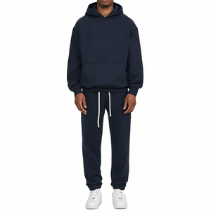 Conjunto de Sudadera con capucha deportiva Unisex personalizada de 460G, Sudadera con capucha a prueba de viento de gran tamaño, técnicas impresas, camisa deportiva resistente para hombres 2026 - Product Image 1