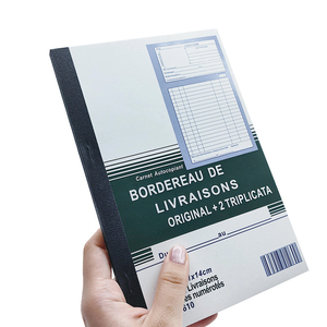 Libreta de Facturas Personalizada Tamaño A5, 2 Capas, Recibo de Pedido de Venta, Libreta Autocopiativa, Impresión Offset, Logotipo Personalizado, Material de Papel - Product Image 3