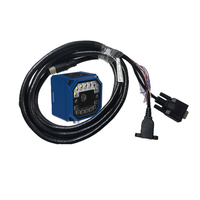 Lecteur de codes-barres QR DM DPM industriel fixe longue portée R1 avec Ethernet rapide, TCP, Profinet, Modbus Master-Slave, 24V DC