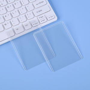<span class=keywords><strong>Precio</strong></span> de fábrica PVC <span class=keywords><strong>Game</strong></span> Collect Card Holder Clear Top Loader Trading ID Card Sleeves Holder Protectores - Product Image 3